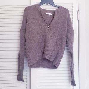 Madewell Quarter Zip Sweater M